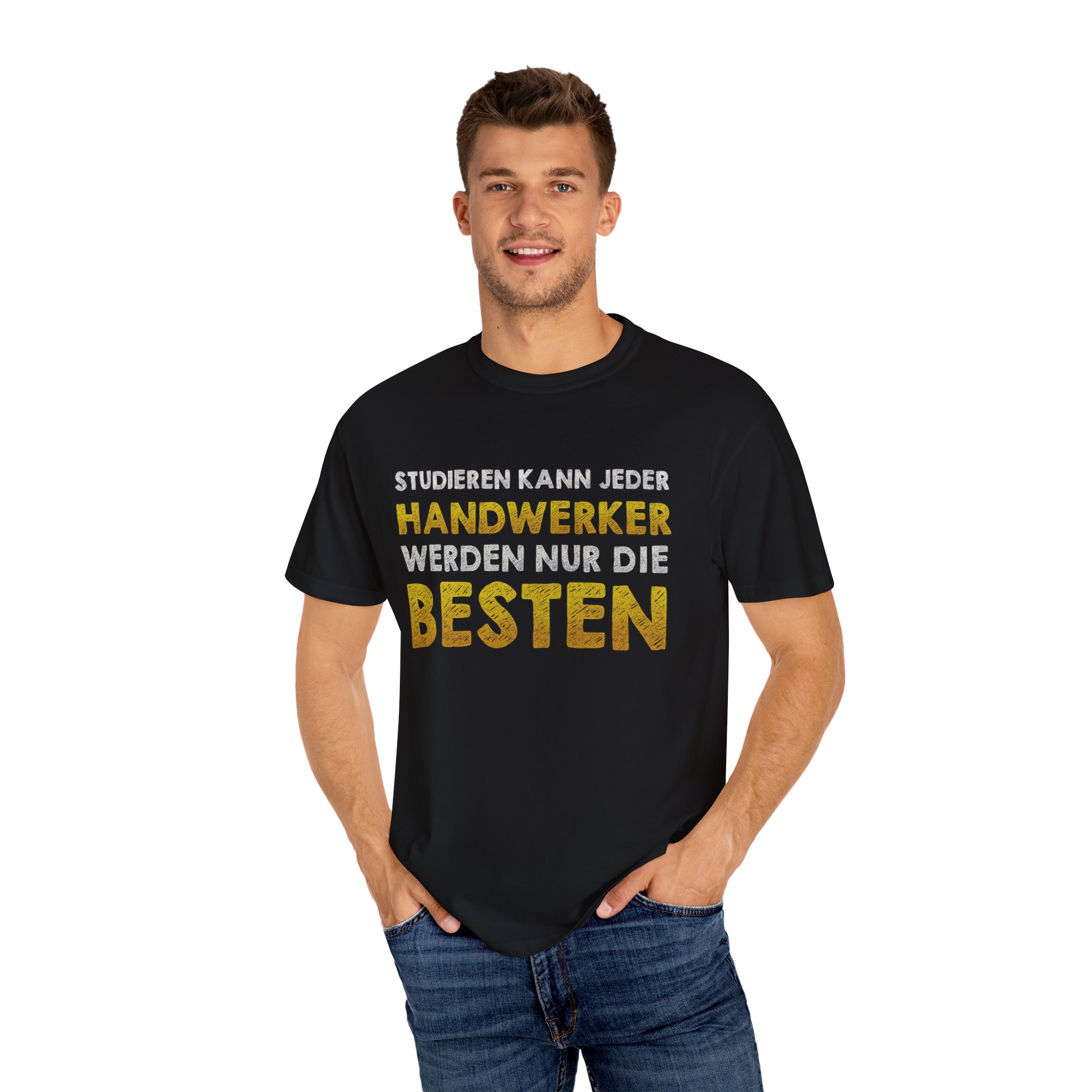 Handwerker T-Shirt: Studieren kann jeder – Bild 4
