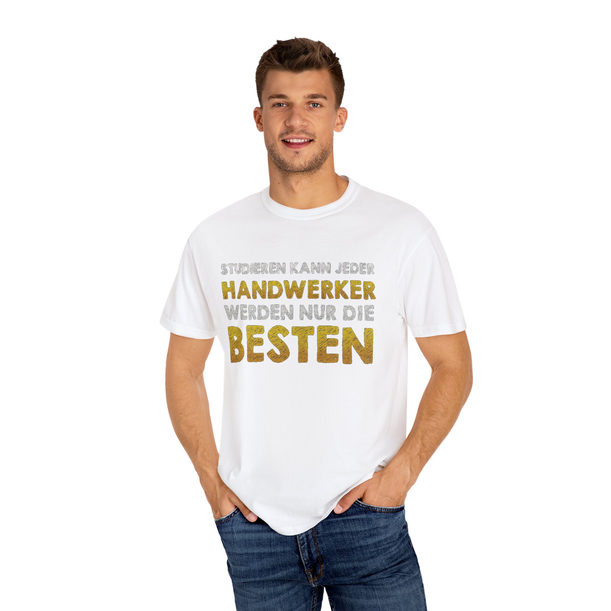Handwerker T-Shirt: Studieren kann jeder – Bild 8